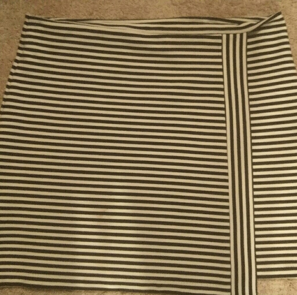 JOE Fresh stripped skirt